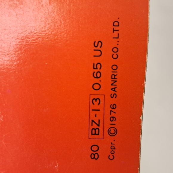 Vintage "KITTY'S LITTLE ERRANDS " COLORING BOOK by Sanrio 1976 made in J… - Picture 4 of 14